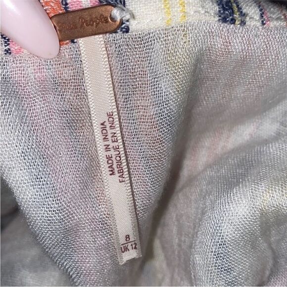 Free People NWT Aubrey Sarong Skirt in Multi Combo Size 8 - Picture 7 of 7